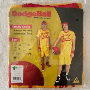 Dodgeball Halloween costume. Mens large.